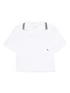 Sporty And Rich Src Cotton Shirt In White