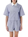 Sporty And Rich Sporty & Rich Src Cropped Shirt