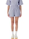 Sporty And Rich Blue Src Mini Boxer Shorts