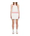 Sporty And Rich Src Phoebe Mini Dress In White