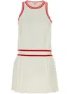 Sporty And Rich Src Phoebe Mini Dress In White