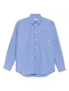 Sporty And Rich Sporty & Rich Src Oversized Shirt In Blue