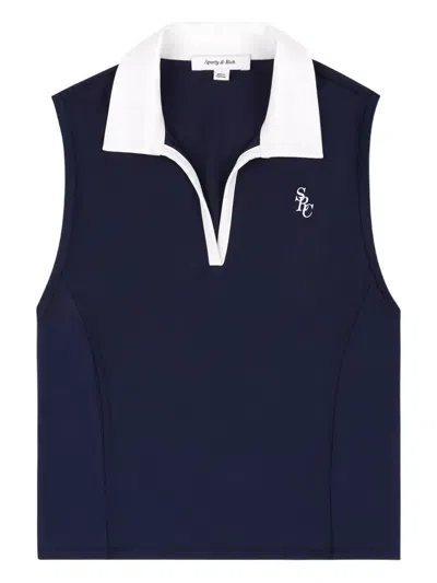 SPORTY AND RICH SRC SPORTS POLO VEST