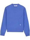 Sporty And Rich Src Wool Jumper In Blue
