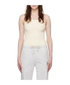 Sporty And Rich Srhwc Ribbed Tank Top In White