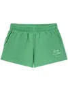 Sporty And Rich Stars Health Crew Disco Shorts In Green