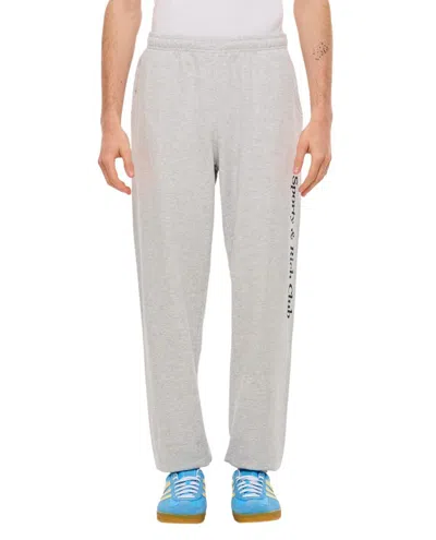 SPORTY AND RICH STARTER COTTON SWEATPANTS