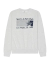 SPORTY AND RICH STARTER CREWNECK