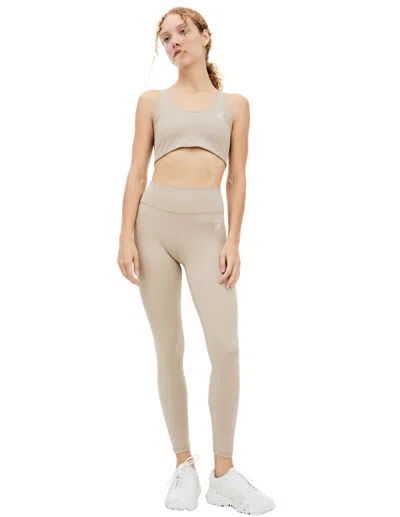 Sporty And Rich Stay Active Leggings In Brown