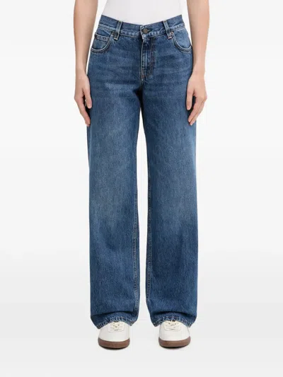 Sporty And Rich Straight-leg Jeans In Blue