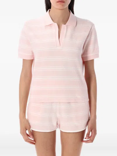 SPORTY AND RICH STRIPED TOP