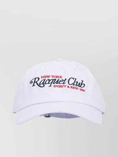 Sporty And Rich Stylish Hat With Curved Brim In Neutral