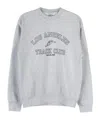 Sporty And Rich Sweat Shirt In Mixed Gray/navy Blue