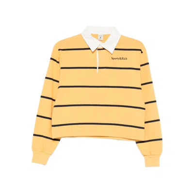 SPORTY AND RICH SWEATERS YELLOW