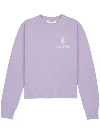 Sporty And Rich Sporty & Rich Sweatshirt In Soft Lilac