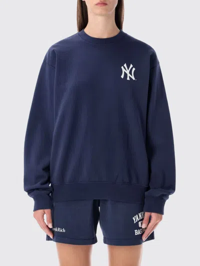 SPORTY AND RICH SWEATSHIRT SPORTY & RICH WOMAN COLOR BLUE,H52967009