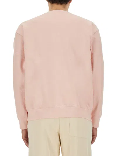 Sporty And Rich Sporty & Rich Sweatshirt With Logo Unisex In Pink