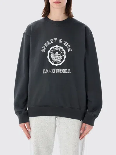 Sporty And Rich Sweatshirt Sporty & Rich Woman Color Black