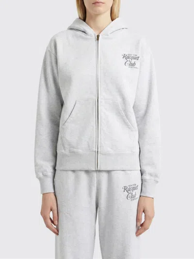 Sporty And Rich Sweatshirt Woman Sporty & Rich In Gray