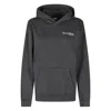 Sporty And Rich Hoodie With Brushed Interior And Contrasting Back Print