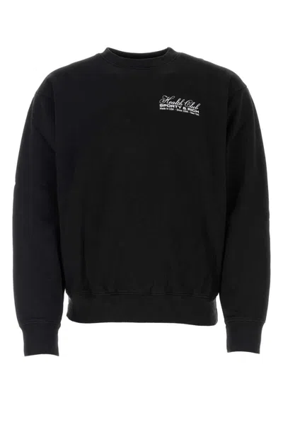 Sporty And Rich Sporty & Rich Sweatshirts In Black