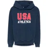 Sporty And Rich Long-sleeved Sweater In Blue