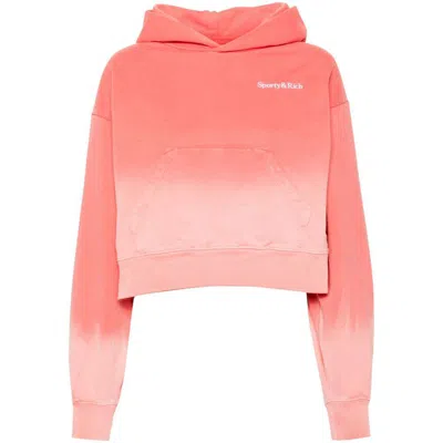 Sporty And Rich Sporty & Rich Sweatshirts In Pink