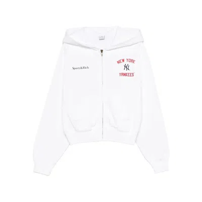 Sporty And Rich Sweatshirts White