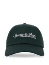 Sporty And Rich Logo-embroidery Baseball Cap In Green