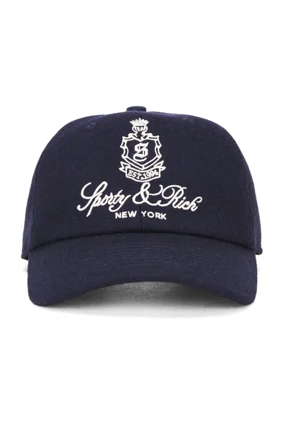 Sporty And Rich Syracuse Hat In Blue