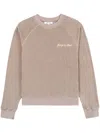 Sporty And Rich Syracuse Logo-embroidered T-shirt In Neutrals