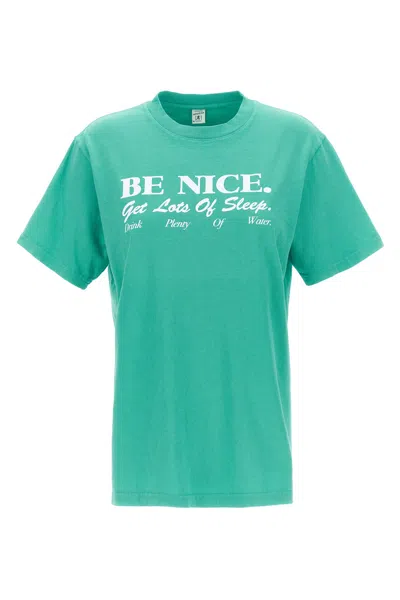Sporty And Rich Sporty & Rich T-shirt 'be Nice'