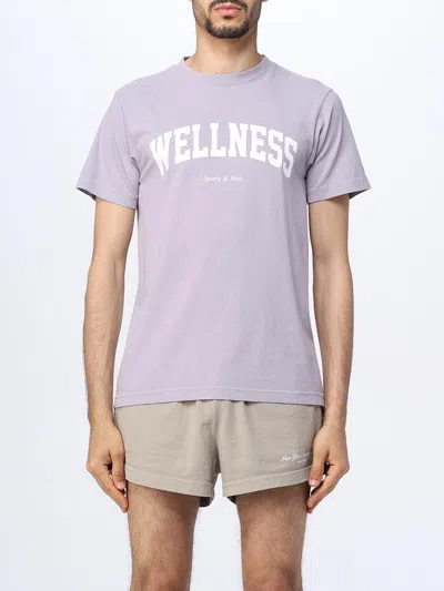Sporty And Rich T-shirt Sporty & Rich Men Color Violet