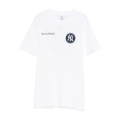 Sporty And Rich Sporty & Rich T-shirts In White
