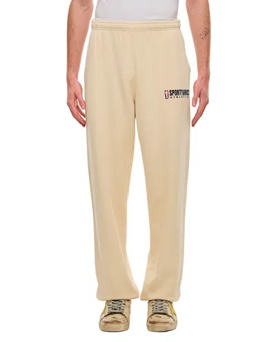 Sporty And Rich Team Logo Sweatpants In Neutrals