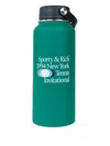 Sporty And Rich Tennis-invitational Water Bottle (1l) In Green