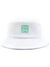 Sporty And Rich Terry Bucket Hat In White