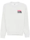 Sporty And Rich Text-print Sweatshirt In 灰色