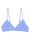 Sporty And Rich Bikini Top With Adjustable Straps And Triangle