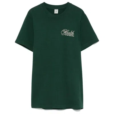 Sporty And Rich Sporty & Rich T-shirts In Green