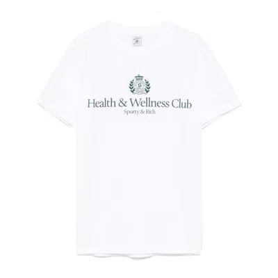 Sporty And Rich Sporty & Rich T-shirts In White