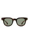 Sporty And Rich Tortoiseshell Round-frame Sunglasses In Brown