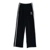 Sporty And Rich Side-stripe Logo-detail Track Pants In Blue