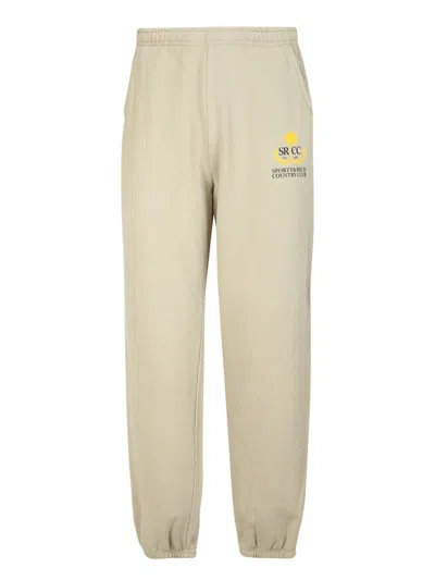 Sporty And Rich Sporty & Rich Trousers In Gray