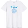 Sporty And Rich Sporty & Rich Ucla Crest Graphic T-shirt In White
