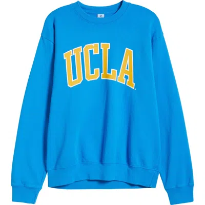 Sporty And Rich Sporty & Rich Ucla Ivy Fleece Logo Graphic Sweatshirt