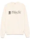 Sporty And Rich Unicorn Crest Sweatshirt In Neutrals