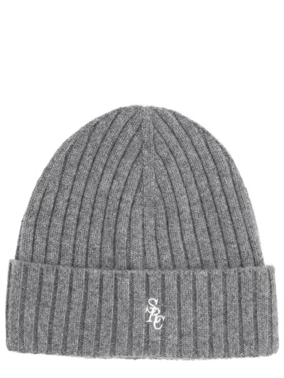 Sporty And Rich Sporty & Rich Unisex Sporty Cap With Logo In Gray