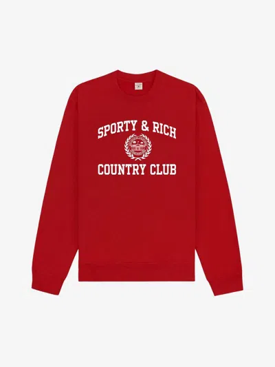Sporty And Rich Sporty & Rich University Shield Sweatshirt