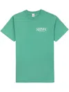 Sporty And Rich Upper East Side Graphic-print T-shirt In Green